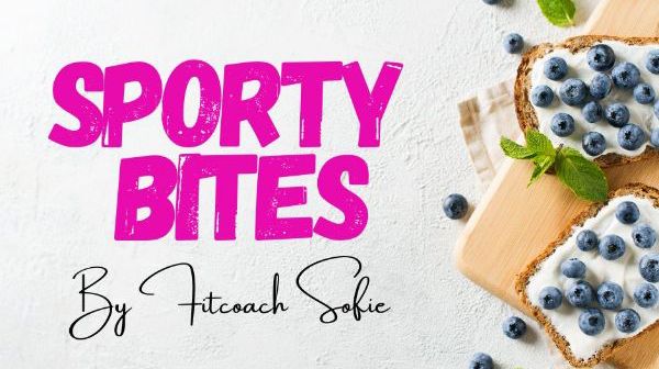 Afbeeldingen van PROMO - SPORTY BITES - Yummie receptenbundel (wat eet ik best vóór, tijdens en na 't sporten?)